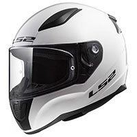 Ls2 Rapid Mini Ff353j Solid Kid Helmet White Kid