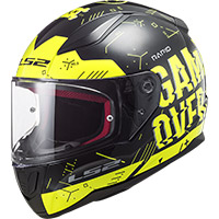 Casco Ls2 Ff353 Rapid Player Hv Giallo Nero