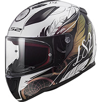Casco Ls2 Ff353 Rapid 2 Boho Bianco Nero