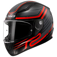 Casco LS2 FF353 Rapide 2 Circuit rojo