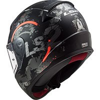 Ls2 Ff353 Rapid Circle Titanio Opaco Arancio Fluo