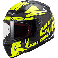 Black//Blue//Orange Motorcycle helmets LS2 FF353 RAPID CROMO MATT FLUO Orange BLUE XS