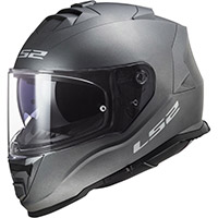 Ls2 Ff800 Storm 2 06 Solid Helmet Titanium Matt