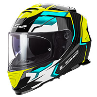 Ls2 Ff800 Storm 2 06 Tracker Helmet Yellow