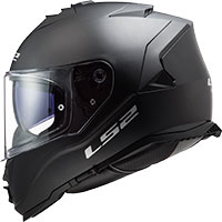 LS2 FF800 Storm Solid negro opaco - 2