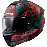 Casco LS2 FF808 Stream 2 Jungle rosa azul