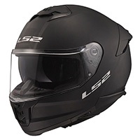 Casco LS2 FF808 Stream 2 Solid negro opaco