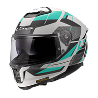 Ls2 Ff808 Stream 2 Road Helmet Cyan Matt