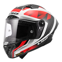 Ls2 Ff805 Thunder Carbon Gp Aero Raute Red