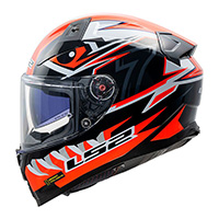 Ls2 Ff811 Vector 2 Buntri Helmet Black Red