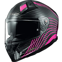 Ls2 Ff811 Vector 2 Carbon Flux Helmet Purple