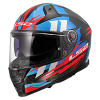 Ls2 Ff811 Vector 2 Carbon Tantic Helmet Blue