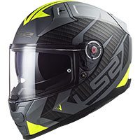 Casco LS2 FF811 Vector 2 Splitter negro blanco