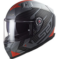 Casco LS2 FF811 Vector 2 Splitter negro blanco