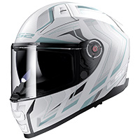 Casco Ls2 Ff811 Vector 2 Alizer Bianco