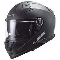 Casco LS2 FF811 Vector 2 Solid 4X negro opaco