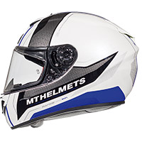Mt Helmets Rapide Duel D5 Bianco Blu