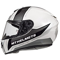 Mt Helmets Rapide Duel D7 Bianco Argento