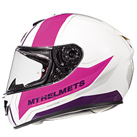 Mt Helmets Rapide Duel H9 White Pink - 2