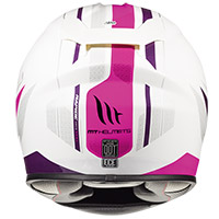 Mt Helmets Rapide Duel H9 blanco rosado - 3