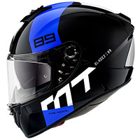 Mt Helmets Blade 2 Sv 89 B7 Helmet Blue