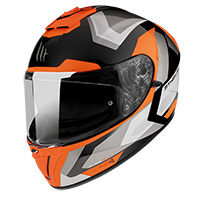 Casco Mt Helmets Blade 2 Sv Finishline D4 Arancio