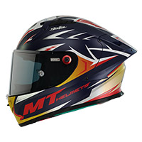 Mt Helmets Kre Plus Carbon Acosta A37 azul mate - 2