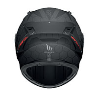 Mt Helmets Kre Plus Carbon Solid A11 Noir