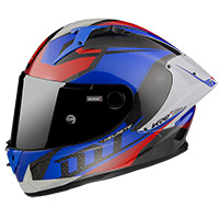 Mt Helmets Kre Plus Carbon Proyectil D7 azul