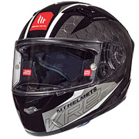 Mt Helmets Kre Snake Carbon 2.0 A0 blanco