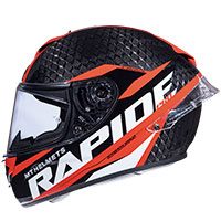 Mt Helmets Rapide Pro Carbon C5 Black Red