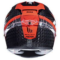 Mt Helmets Rapide Pro Carbon C5 negro rojo - 3