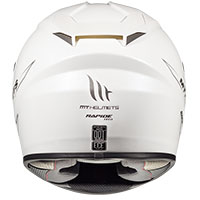 Mt Helmets Rapide Solid A0 blanc - 4