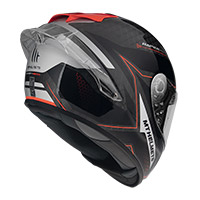 Mt Helmets Rapide Pro Master B5 Helm rot fluo - 3