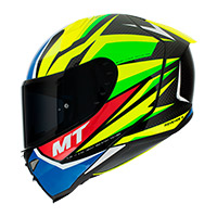 Casco Mt Helmets Revenge 2 Kley A3 Giallo Opaco