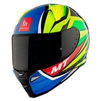 Casco Mt Helmets Revenge 2 Kley A3 Giallo Opaco