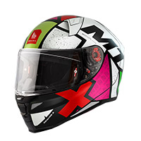 Casco MT Helmets Revenge 2 Light C0 bianco