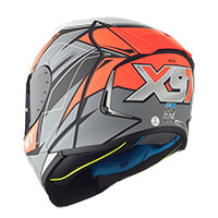 Casque MT Helmets Revenge 2 Xavi Vierge A5 rouge - 3