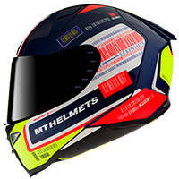 MTヘルメットリベンジ2 RS A0ヘルメットブルー - 2