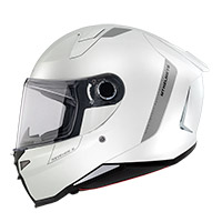 Mt Helmets Revenge 2 S Solid A0 Bianco Lucido - img 2
