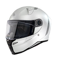 Mt Helmets Revenge 2 S Solid A1 blanco brillo