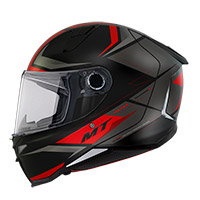 Casque Mt Revenge 2 S Hatax B5 rouge matt - 2