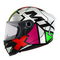 Mt Helmets Revenge 2 S Light C0 blanc rose jaune - 2