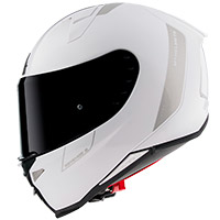 Casco Mt Helmets Revenge 2 Solid A0 Bianco - img 2