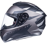 casco MT blade 2/ Breeze E2/ Grigio Opaco S grigio opaco