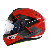 Casco Mt Helmets Targo Podium D5 Rosso Opaco