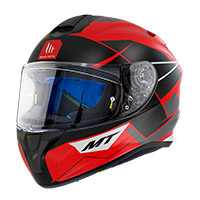 Casco Mt Helmets Targo Podium D5 Rosso Opaco