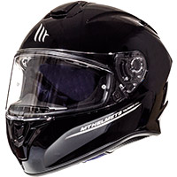 MT Targo Full Face Motorcycle Motorbike Helmet Plain Matt Black XS
