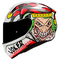 Casque Mt Helmets Targo Joker A0 Blanc