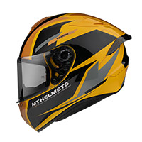 Mt Helmets Targo Pro Sound D3 Helm gelb - 2